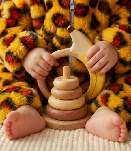 Baby Plush Animal Hooded Romper