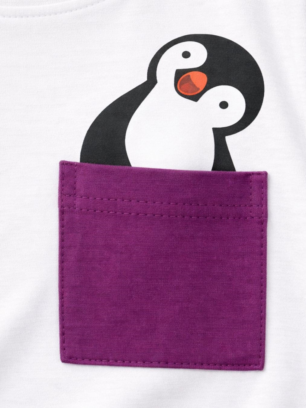 Peek-a-Boo Penguin™ Baby Cotton Set