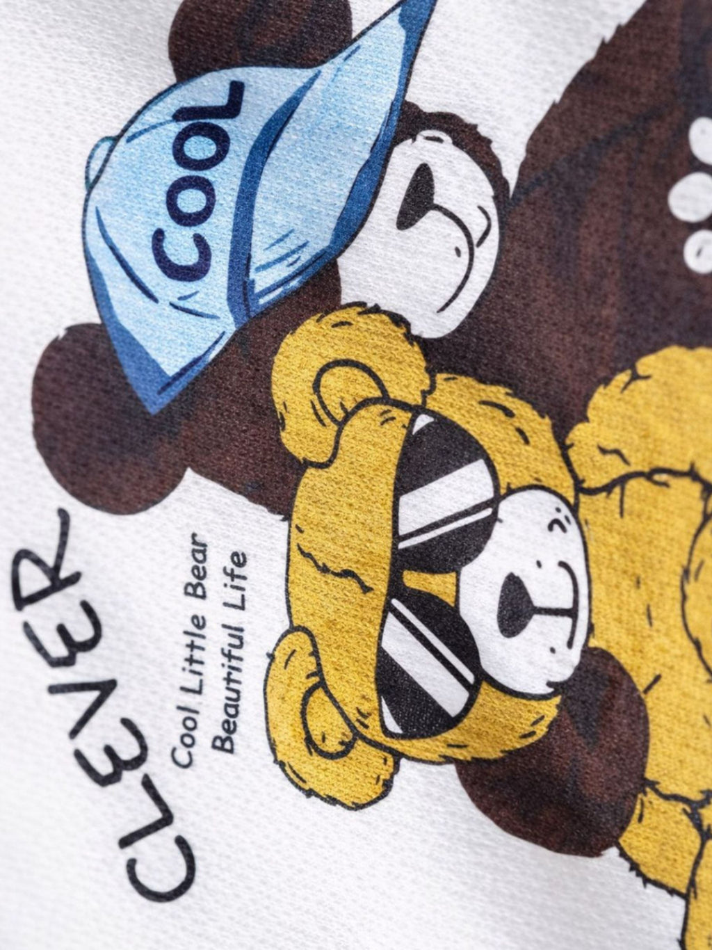 Cool Bear Cotton Set ( Shorts + T-shirts )