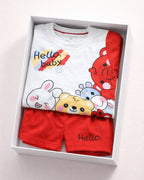 Baby Soft Cotton Baby Wear T-Shirt & Shorts Set