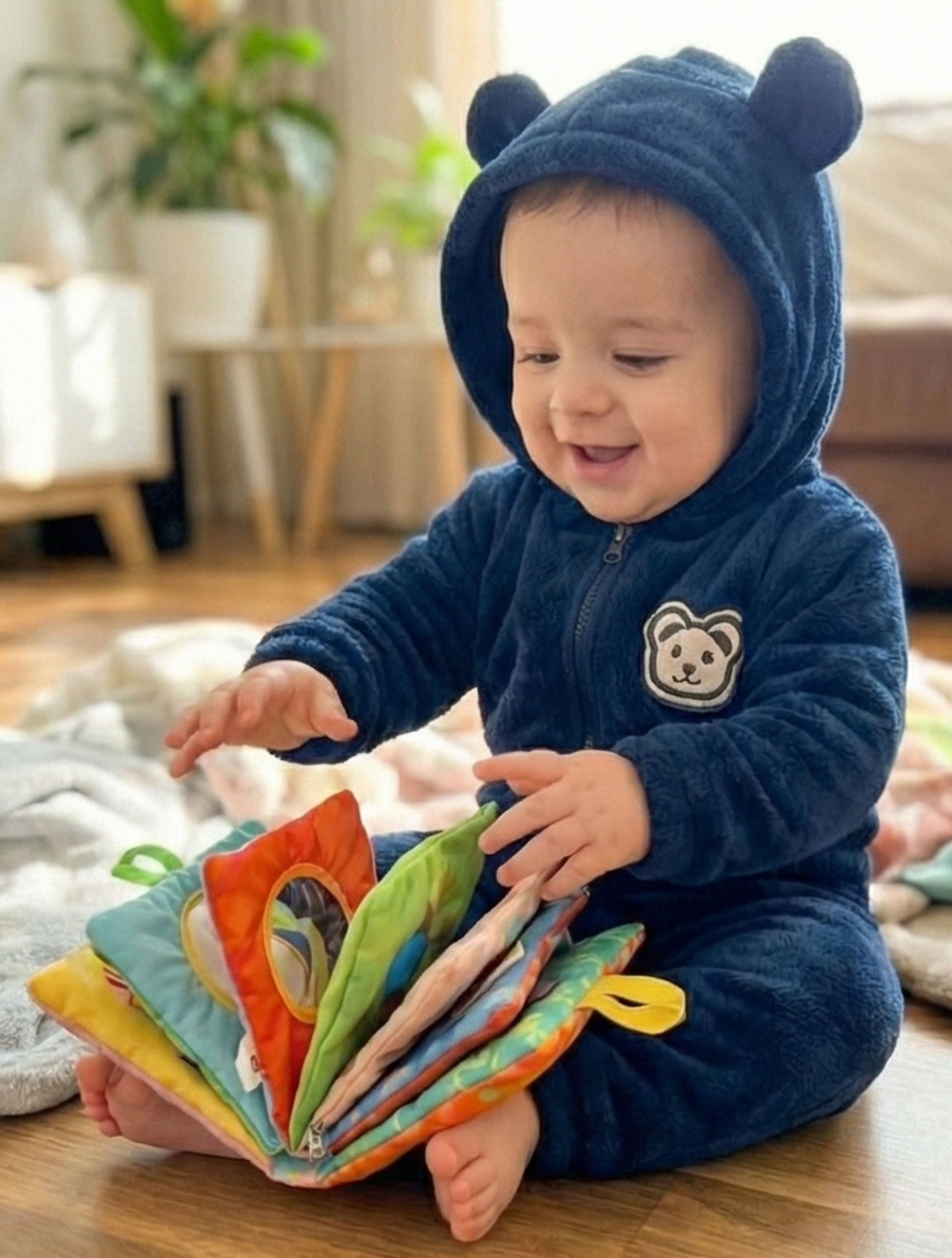 Bear & Bloom – Soft Flannel Teddy Set