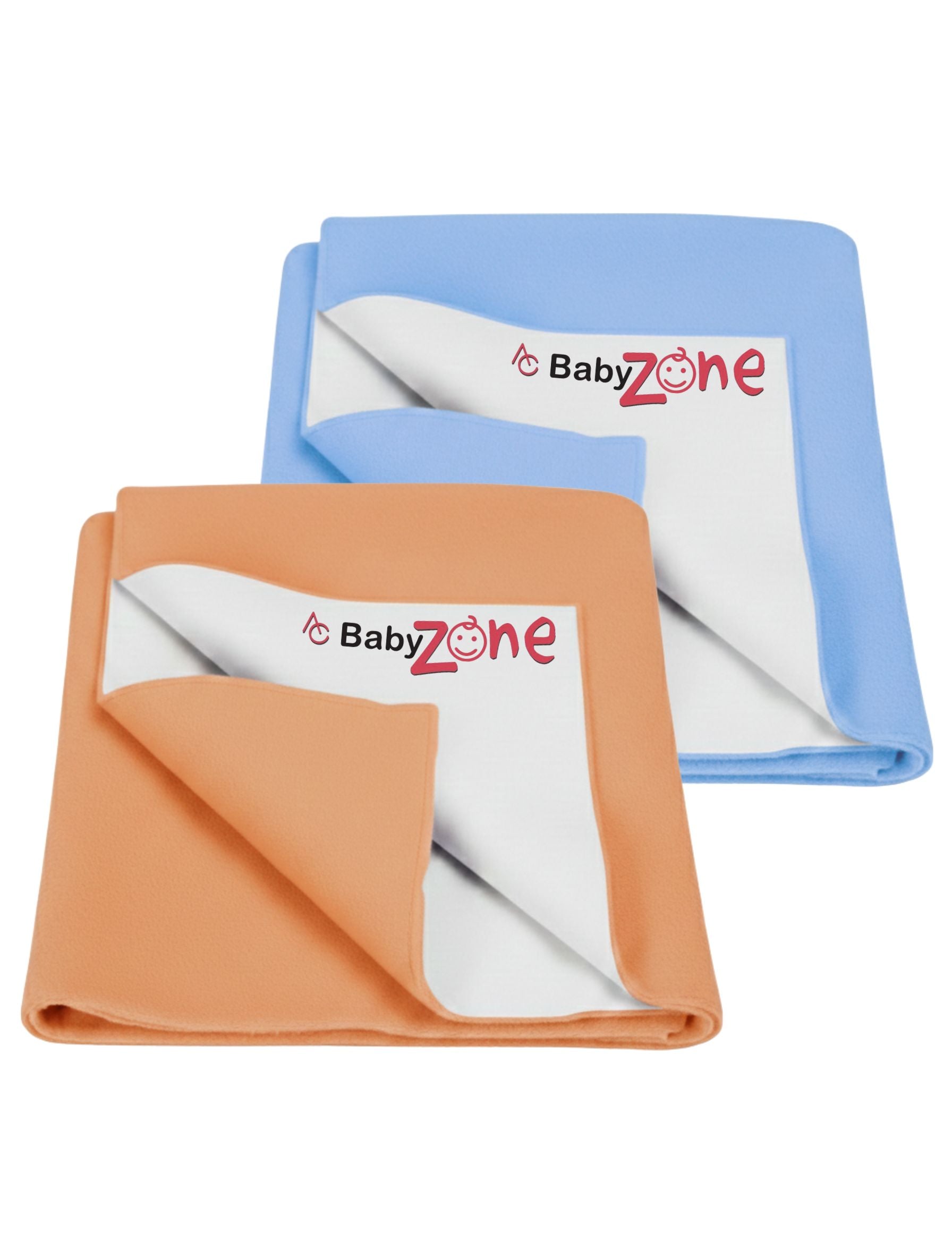 BabyZone Dry Sheet ( Pack Of 2 ) – Waterproof, Soft Cotton, Reusable