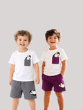 Little Waddlers™ Premium Cotton Penguin Co-Ord Set (Pack Of 2)