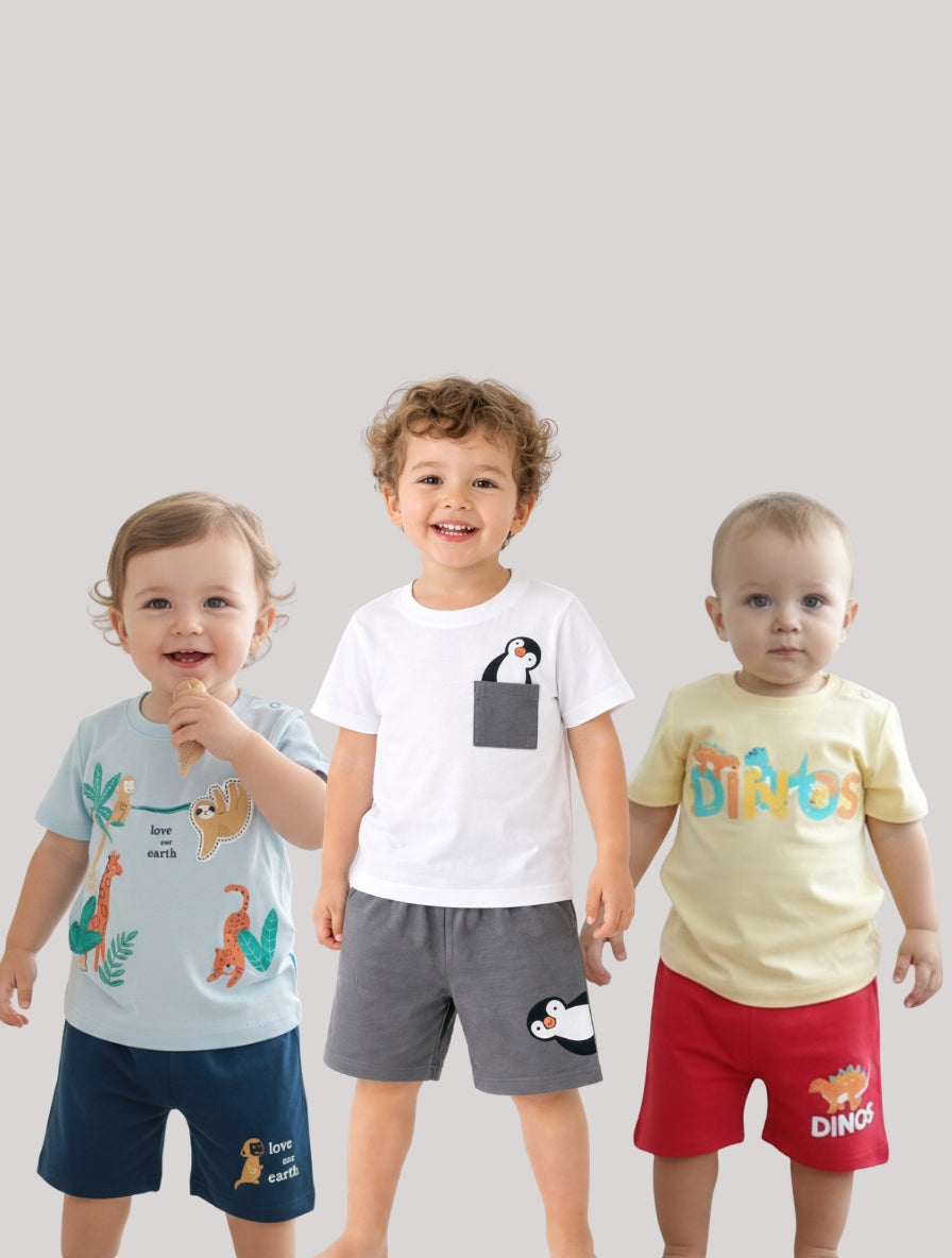 Tiny Adventures Set - Made with the Ultra Soft cotton