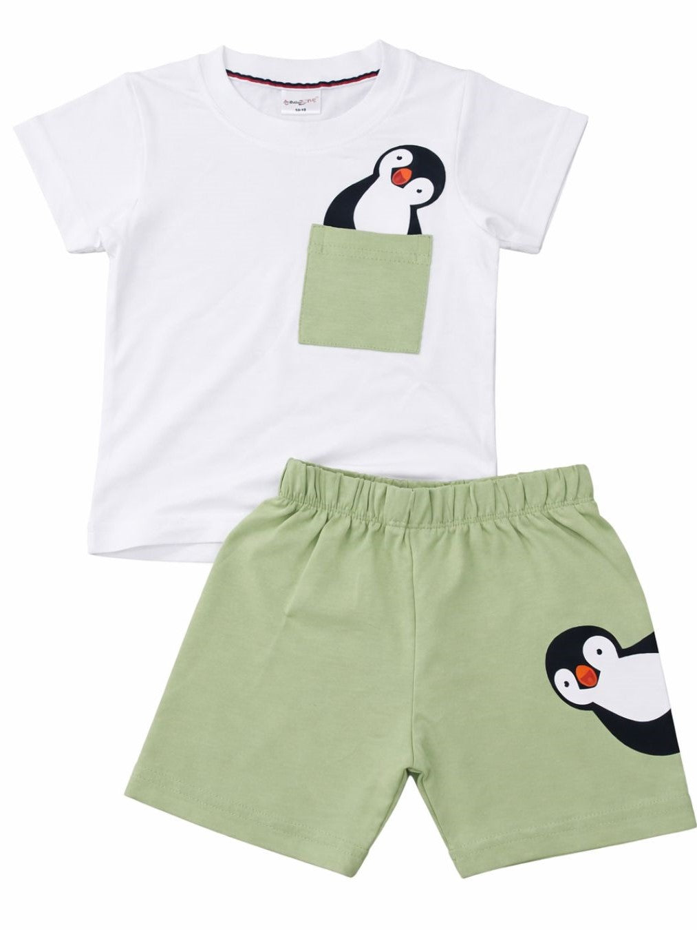 Peek-a-Boo Penguin™ Baby Cotton Set