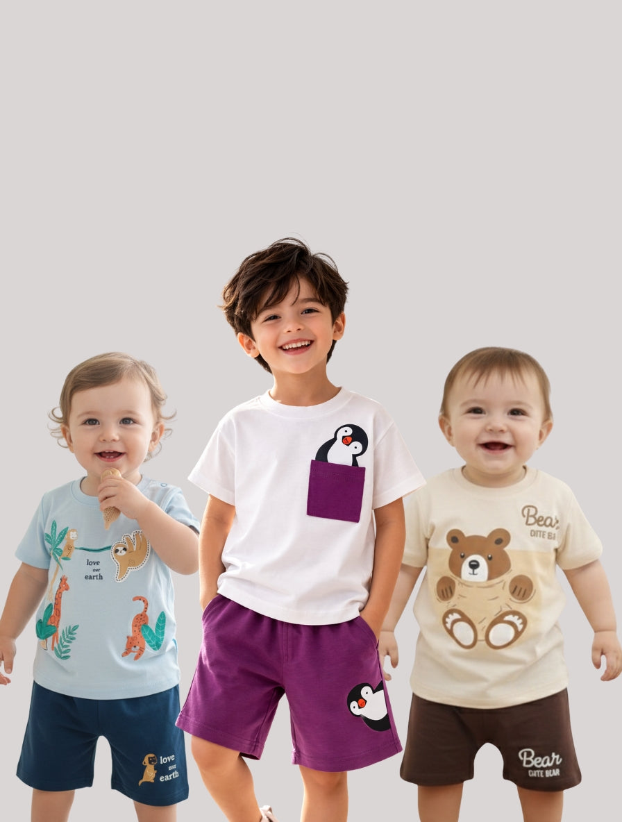 Tiny Adventures Set - Made with the Ultra Soft cotton