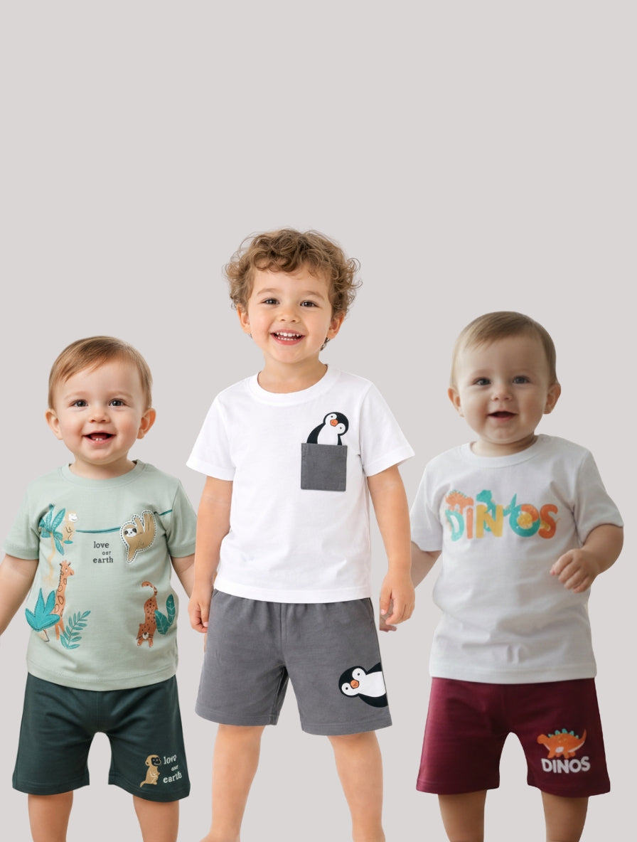 Tiny Adventures Set - Made with the Ultra Soft cotton