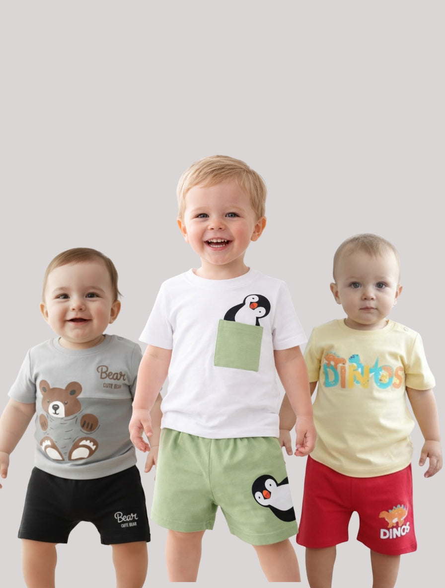 Tiny Adventures Set - Made with the Ultra Soft cotton