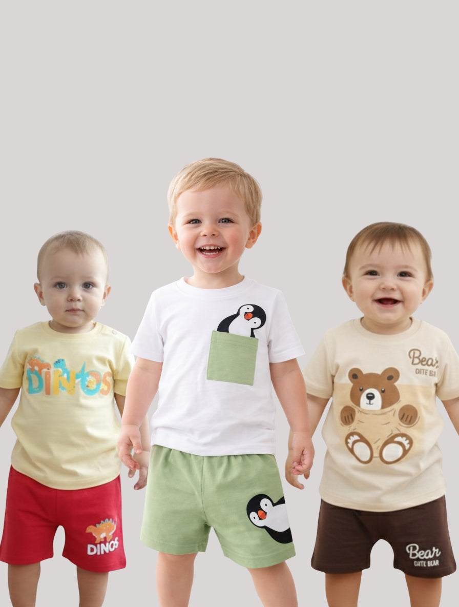 Tiny Adventures Set - Made with the Ultra Soft cotton