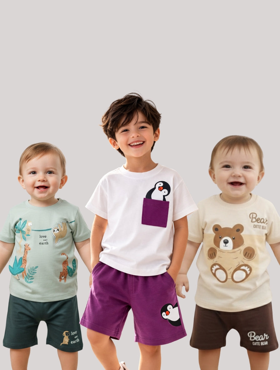 Tiny Adventures Set - Made with the Ultra Soft cotton
