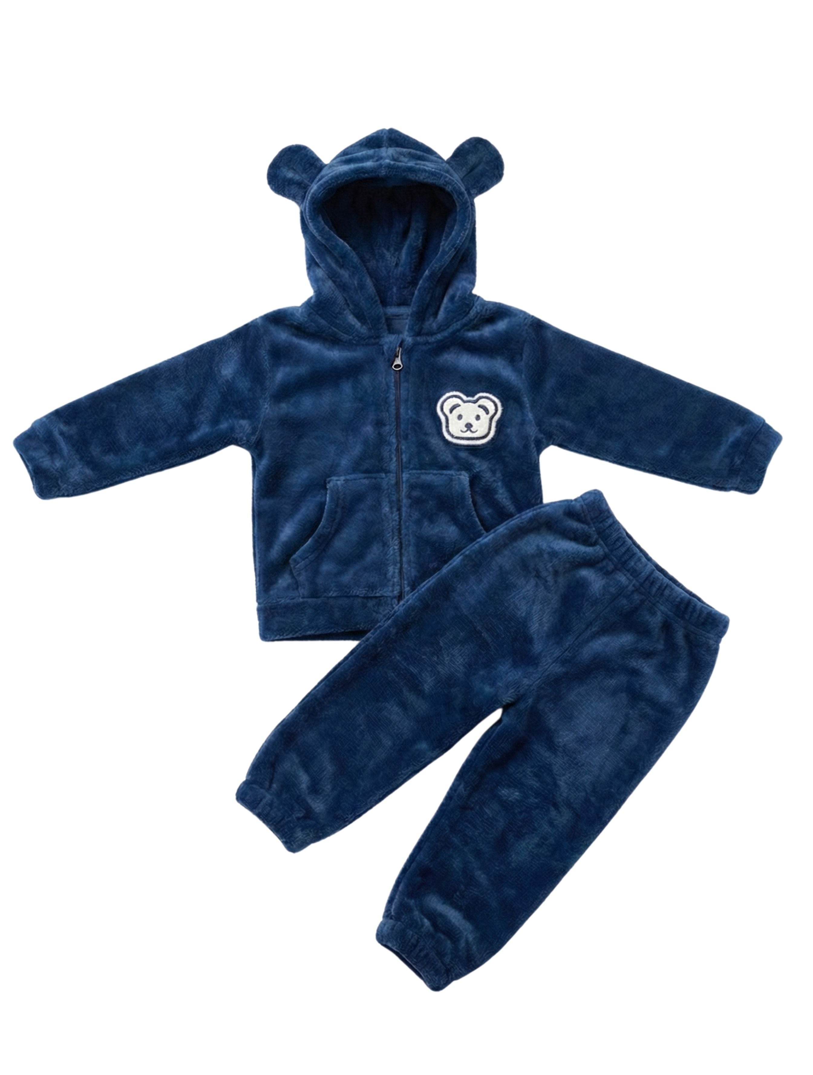 Bear & Bloom – Soft Flannel Teddy Set