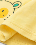 Soft Cotton Bear Printed Baby Wear T-Shirt & Shorts Set