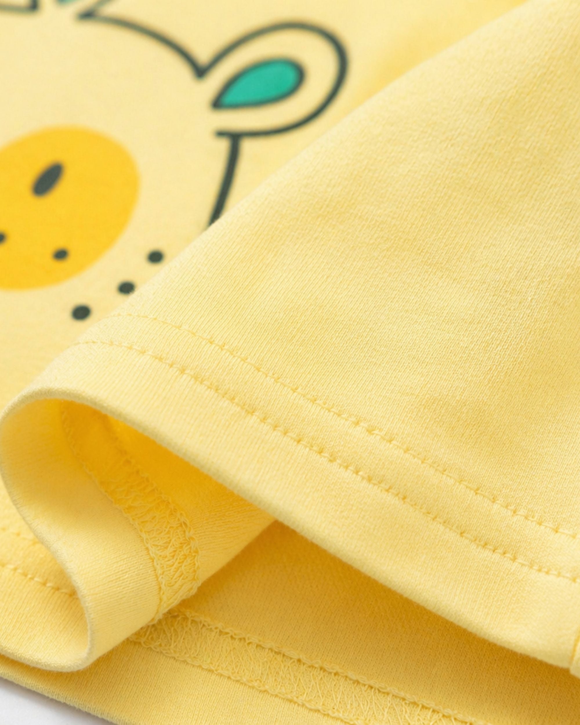 Soft Cotton Bear Printed Baby Wear T-Shirt & Shorts Set