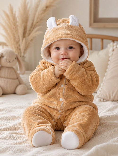 Babyzone Cozybear Fleece Snowsuit
