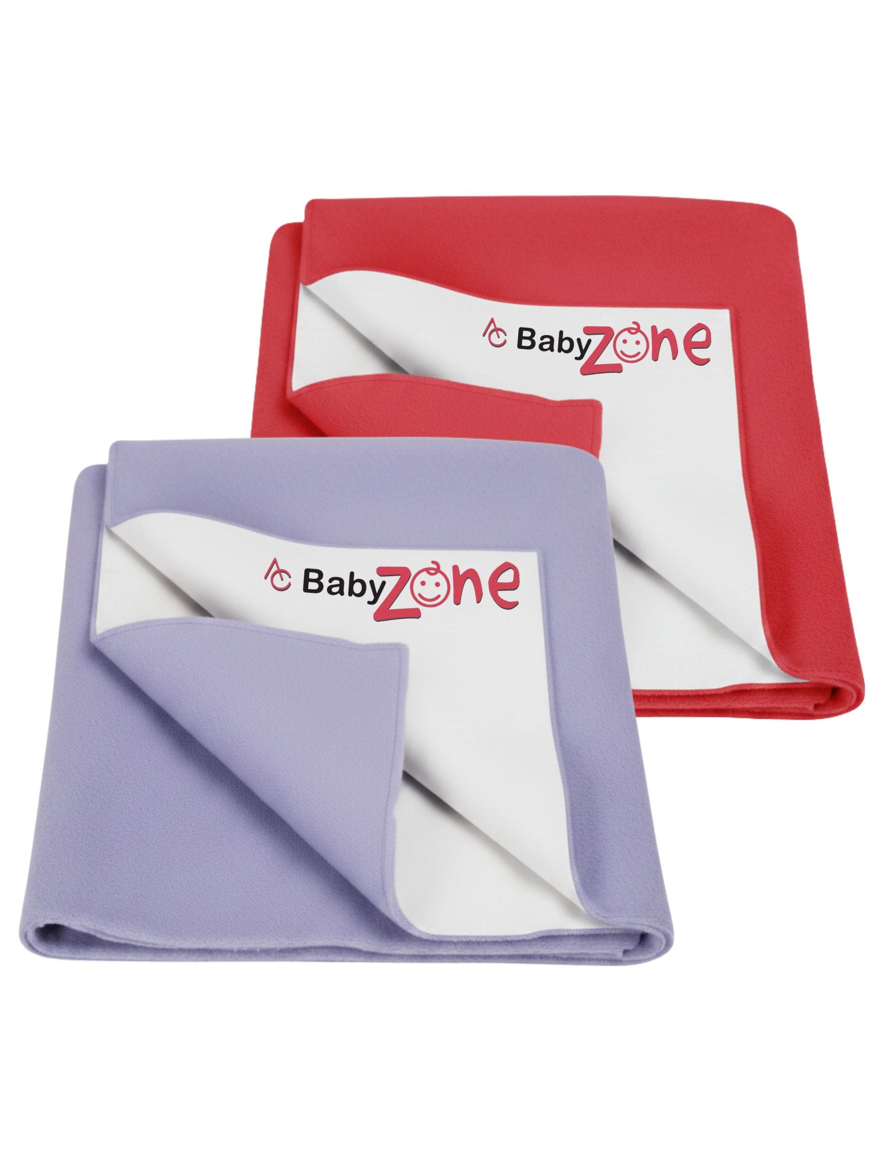 BabyZone Dry Sheet ( Pack Of 2 ) – Waterproof, Soft Cotton, Reusable