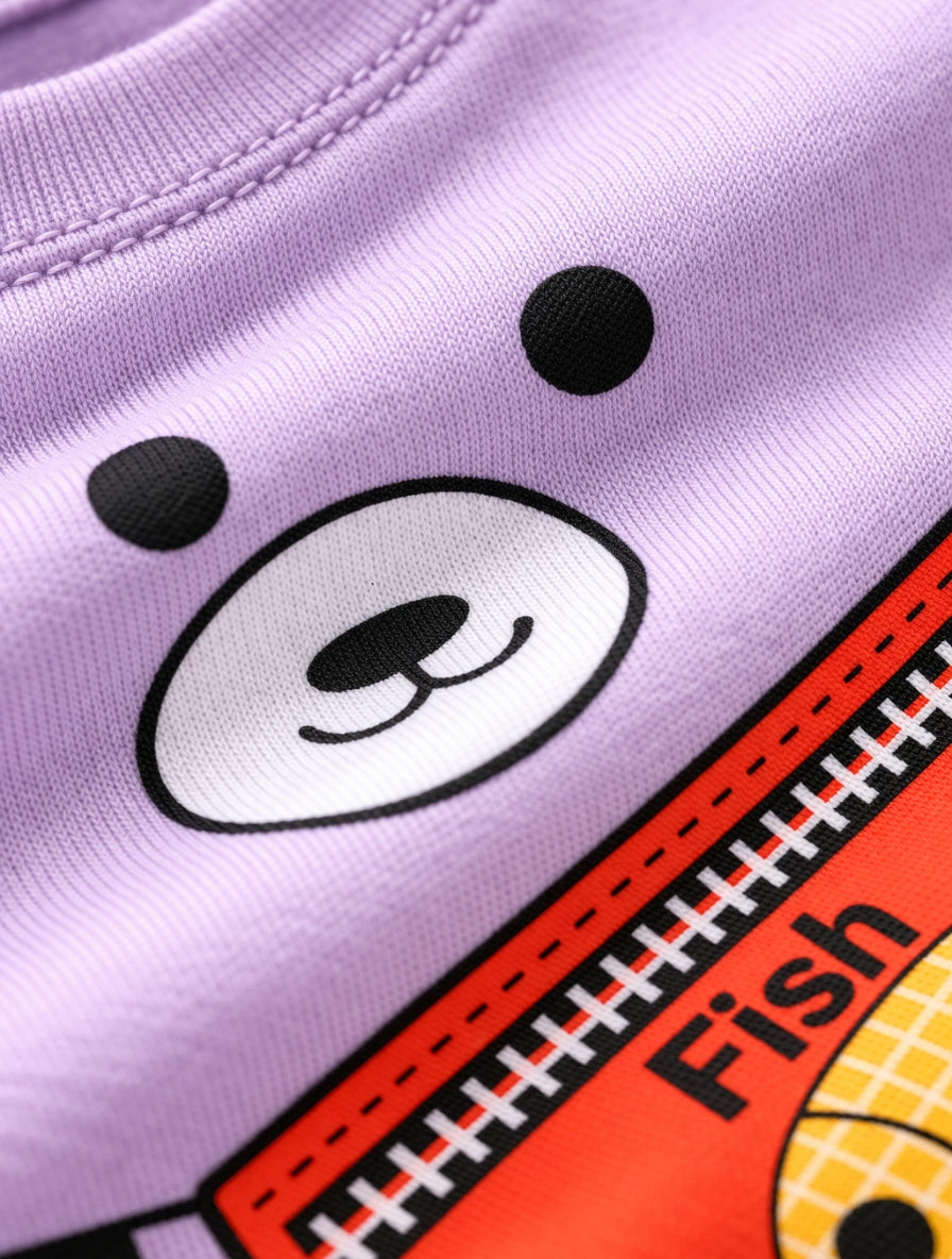 Bear Bag T-Shirt and Short Set