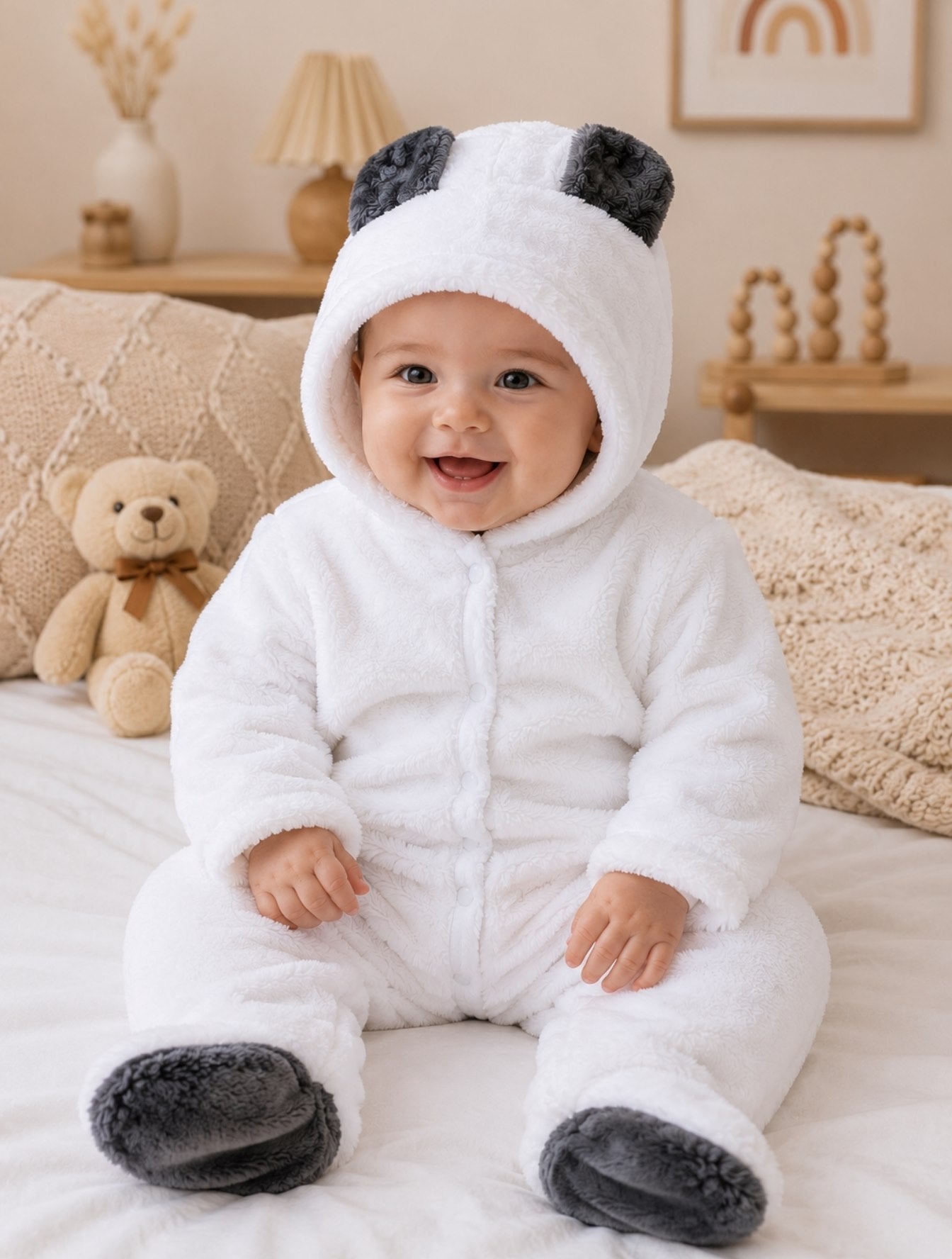 Babyzone Cozybear Fleece Snowsuit