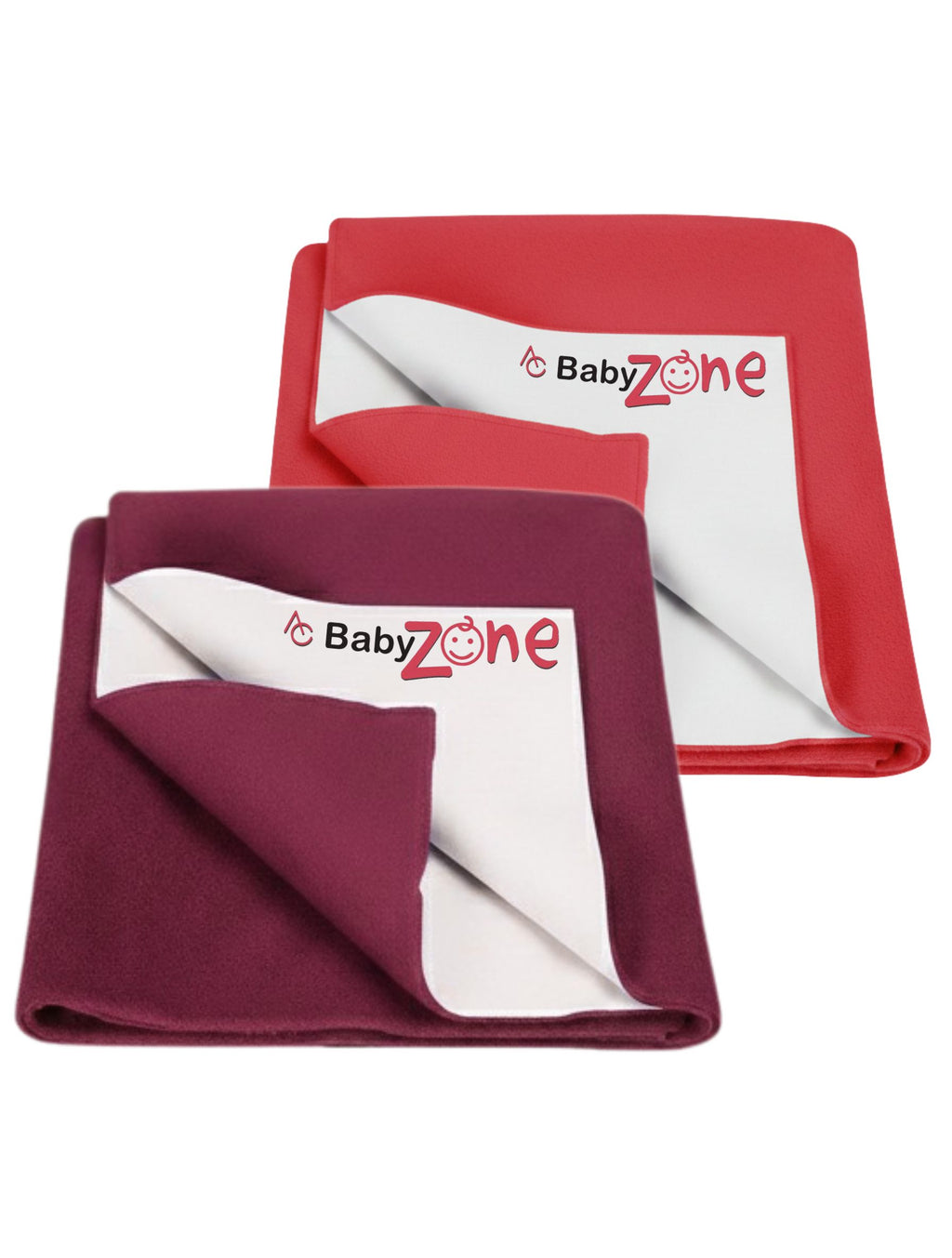 BabyZone Dry Sheet ( Pack Of 2 ) – Waterproof, Soft Cotton, Reusable