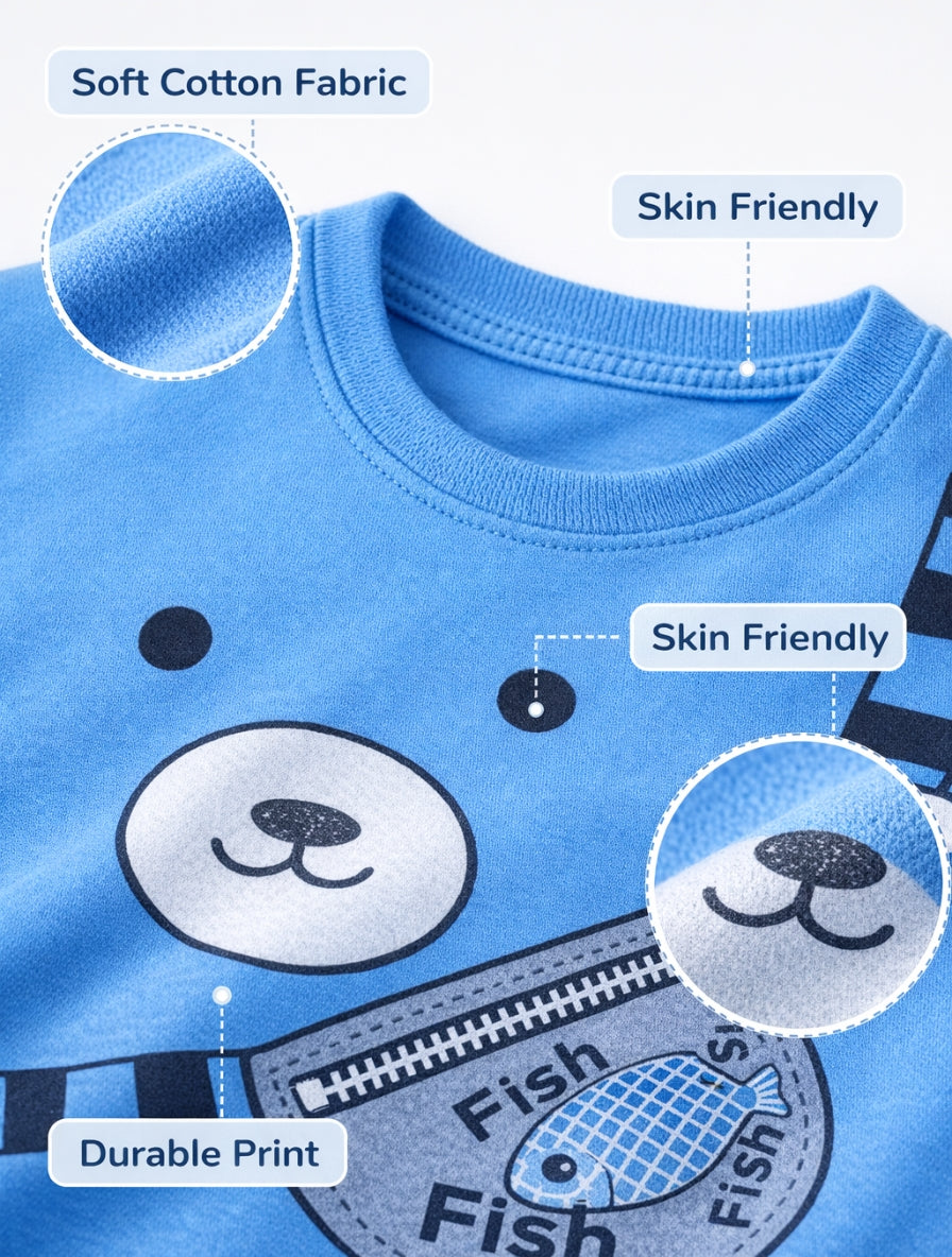 Bear Bag T-Shirt and Short Set