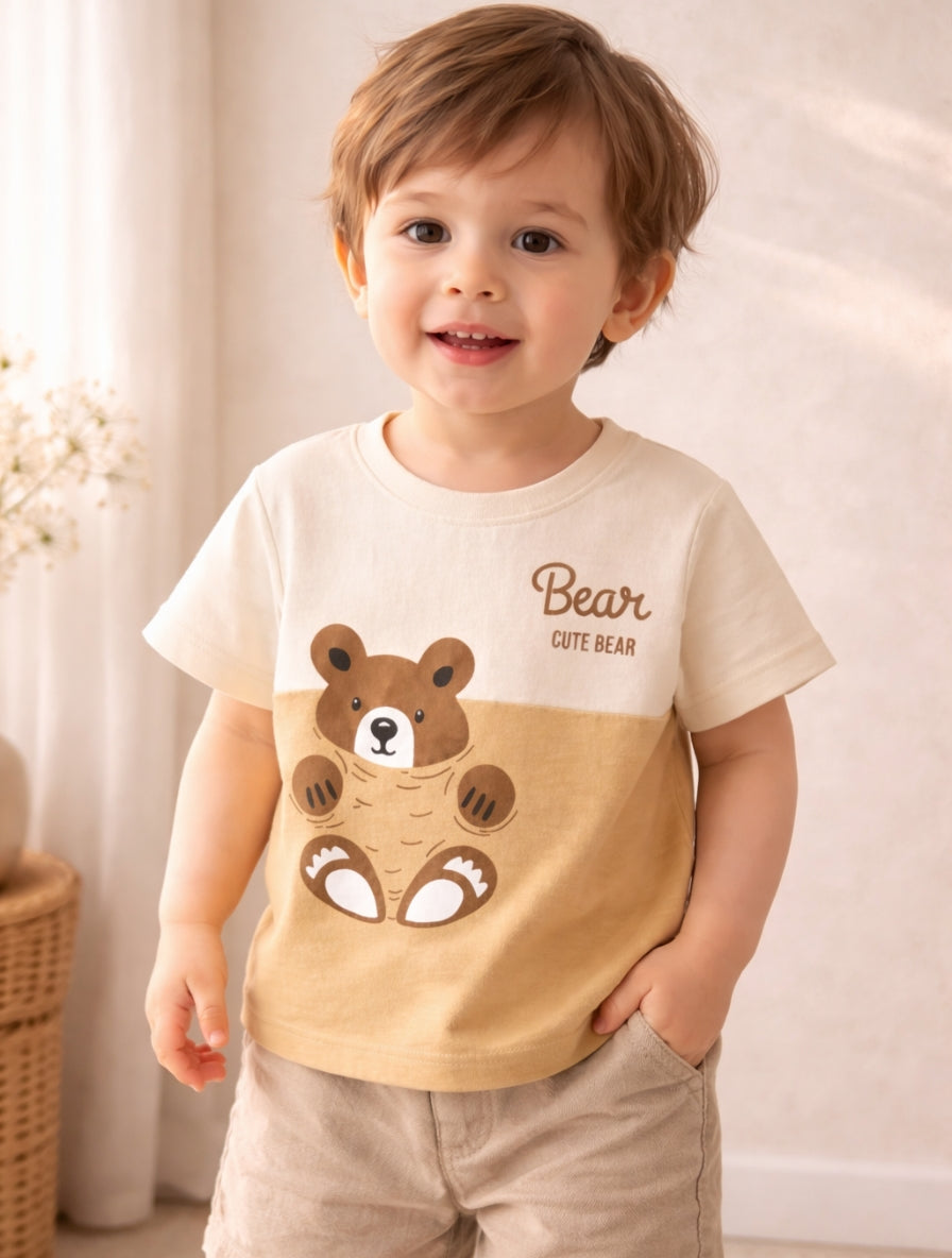 Soft Cotton Kids Graphic Tee for Boys & Girls