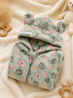 Double-Layer Fleece Winter Baby Romper Fo New Born Baby