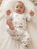 Kucci Full-sleeve, Printed Cotton Rompers - (Pack of 2)