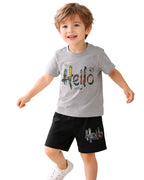 Soft Play Kids Cotton Set ( Shorts + T-shirts )