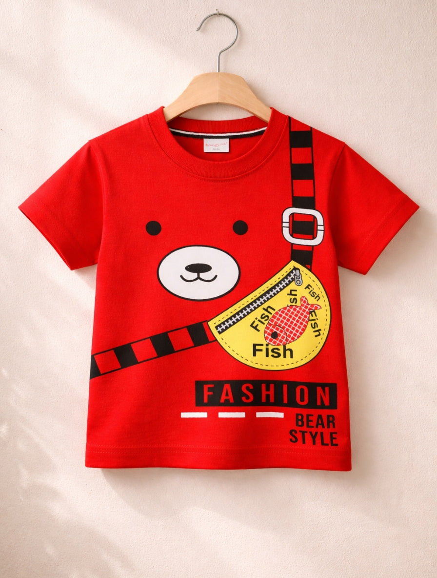 Kids Pure Cotton T-Shirt for Boys & Girls