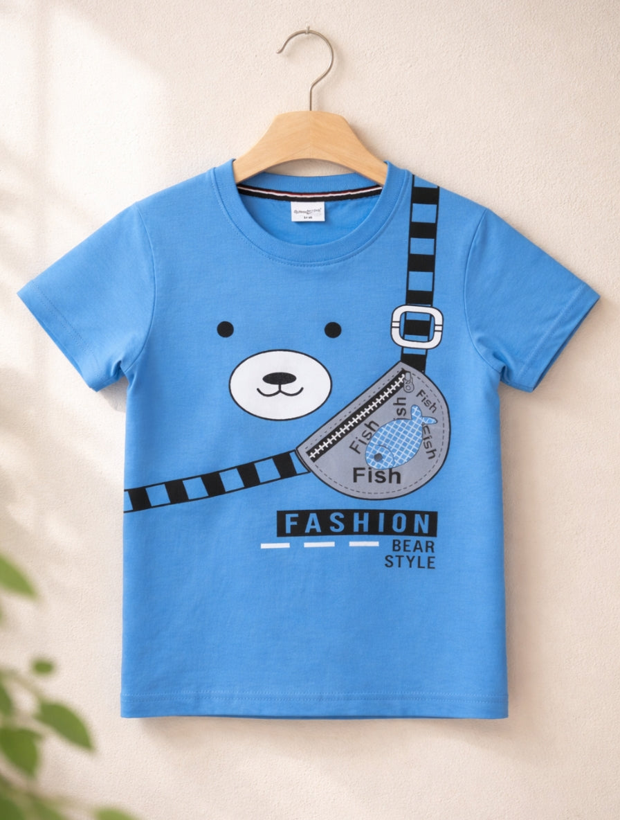 Kids Pure Cotton T-Shirt for Boys & Girls