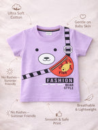 Kids Pure Cotton T-Shirt for Boys & Girls