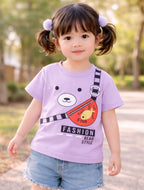 Kids Pure Cotton T-Shirt for Boys & Girls