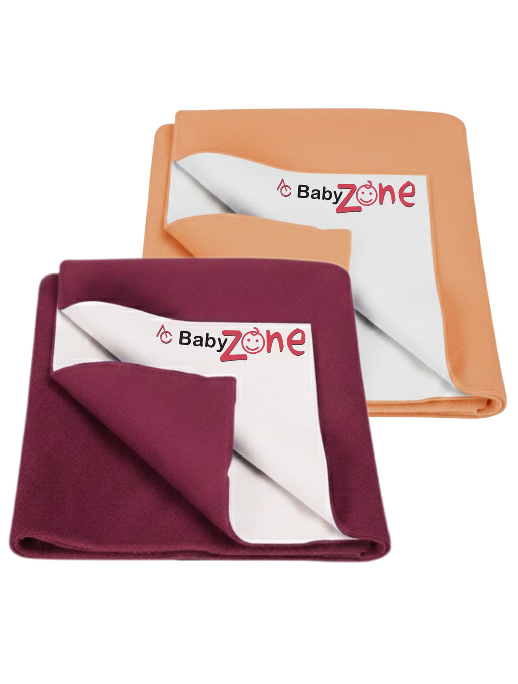 BabyZone Dry Sheet ( Pack Of 2 ) – Waterproof, Soft Cotton, Reusable