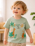 Jungle Joy Soft Kids Cotton Tee