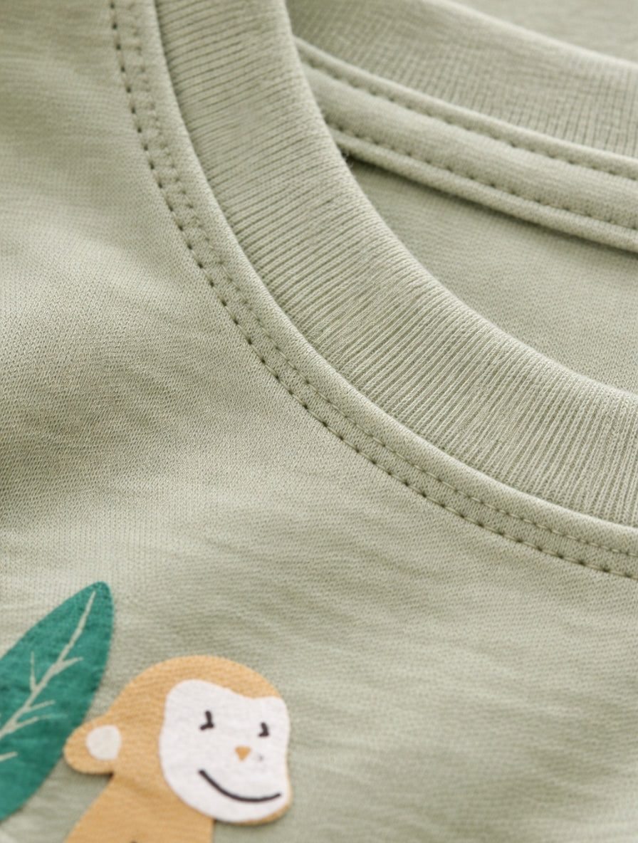 Jungle Joy Soft Kids Cotton Tee