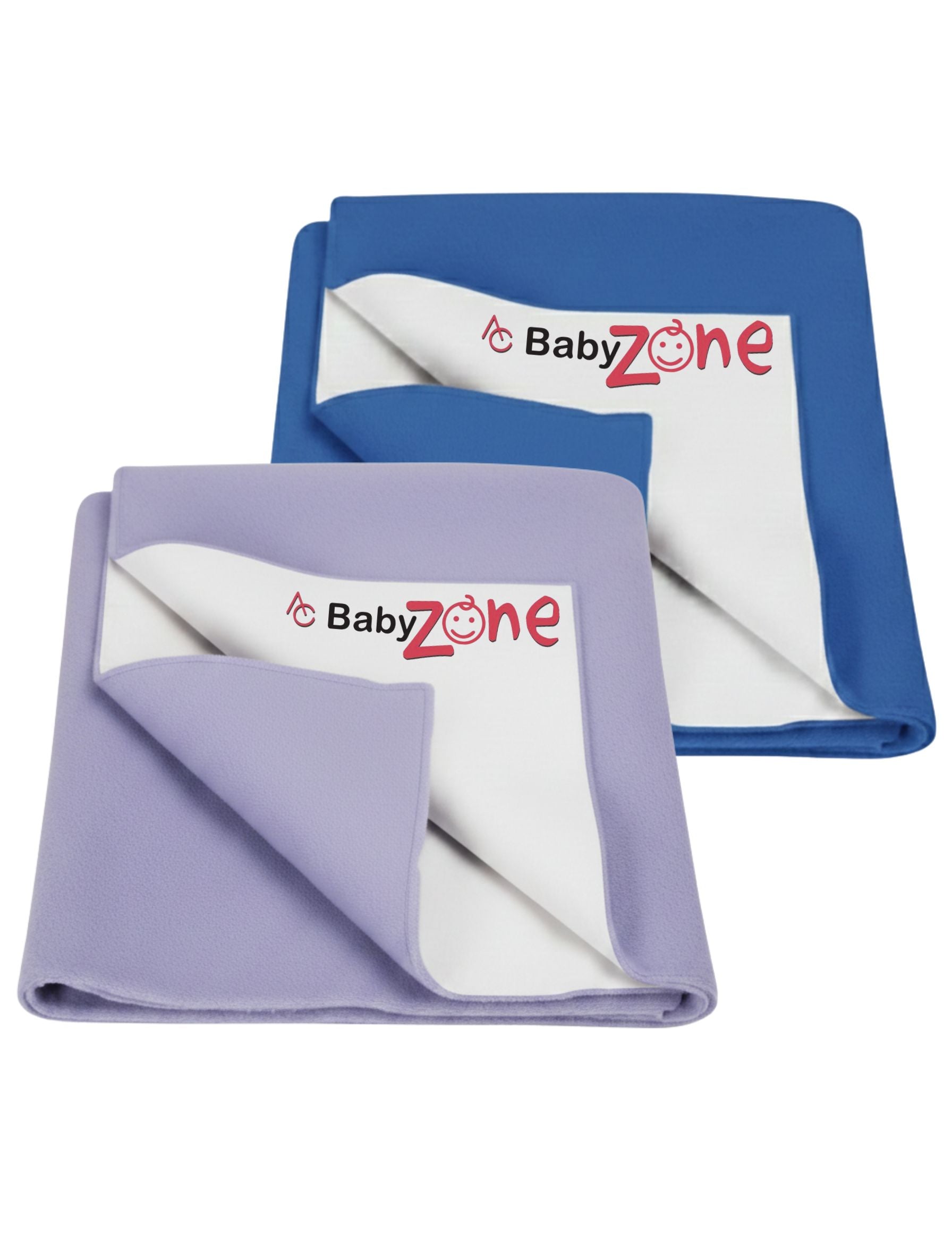 BabyZone Dry Sheet ( Pack Of 2 ) – Waterproof, Soft Cotton, Reusable