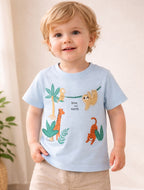 Jungle Joy Soft Kids Cotton Tee