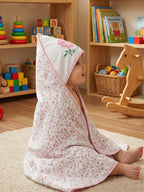 Baby Snuggle Hooded Towel Cum Blanket For Bath & Sleep Wrap