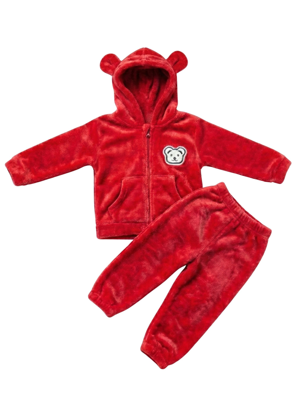 Bear & Bloom – Soft Flannel Teddy Set