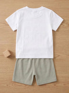 Cool Bear Cotton Set ( Shorts + T-shirts )