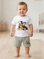 Cool Bear Cotton Set ( Shorts + T-shirts )