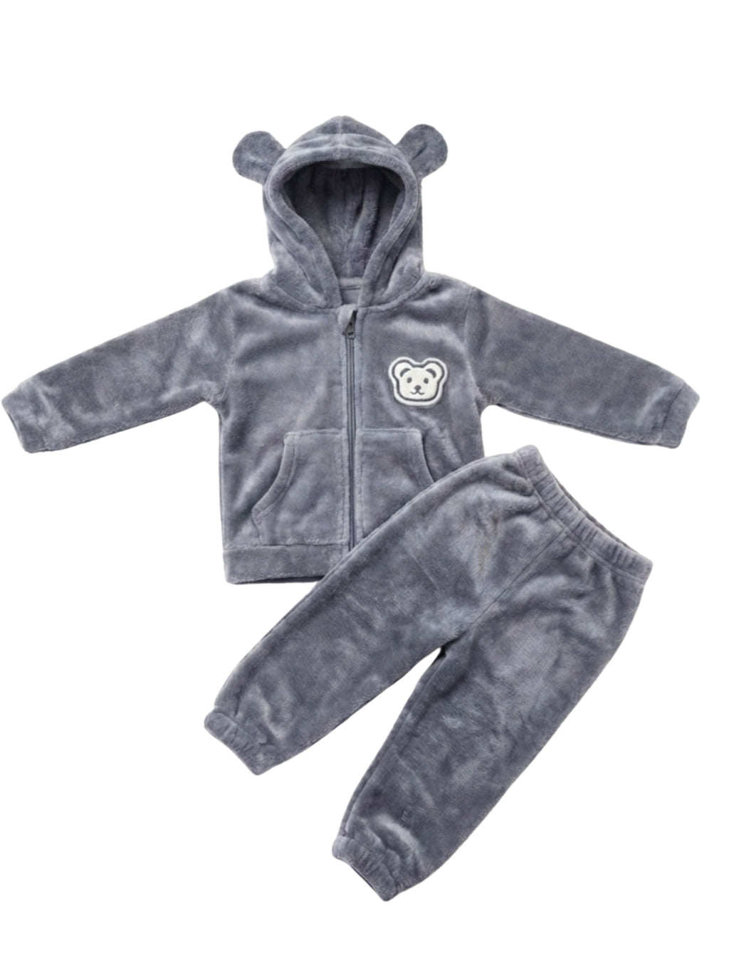 Bear & Bloom – Soft Flannel Teddy Set