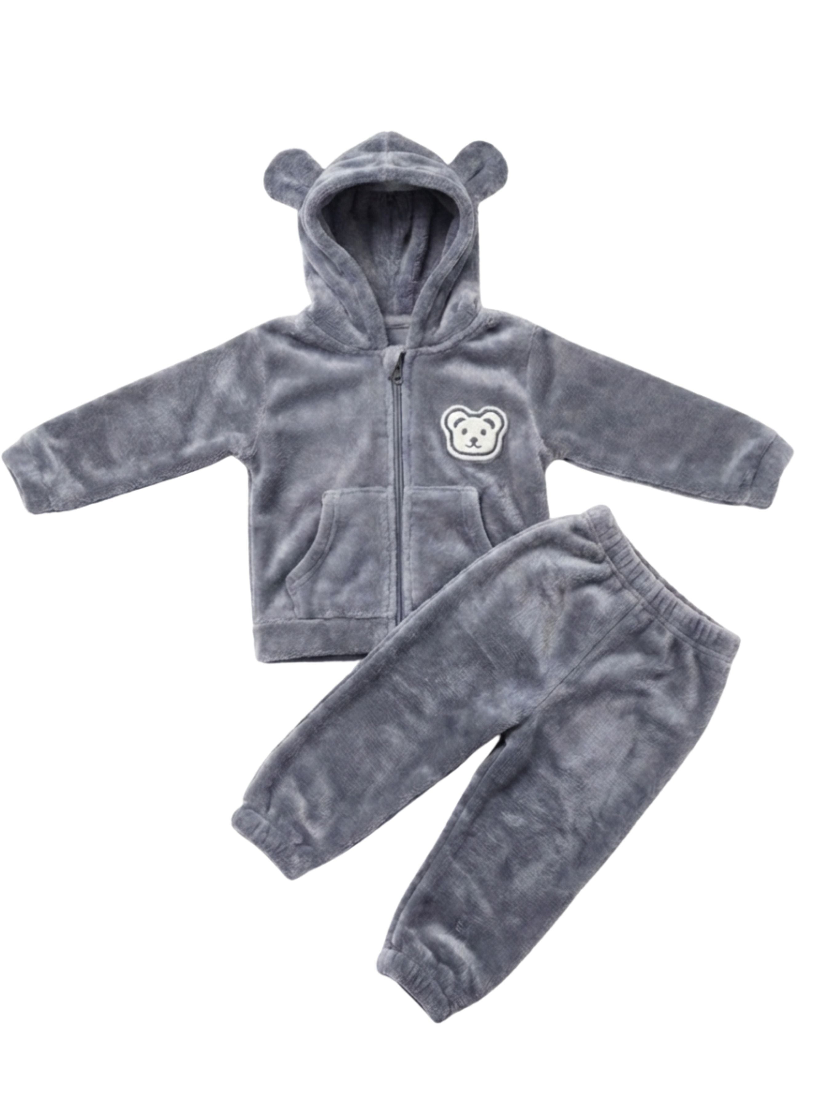 Bear & Bloom – Soft Flannel Teddy Set