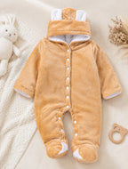 Babyzone Cozybear Fleece Snowsuit