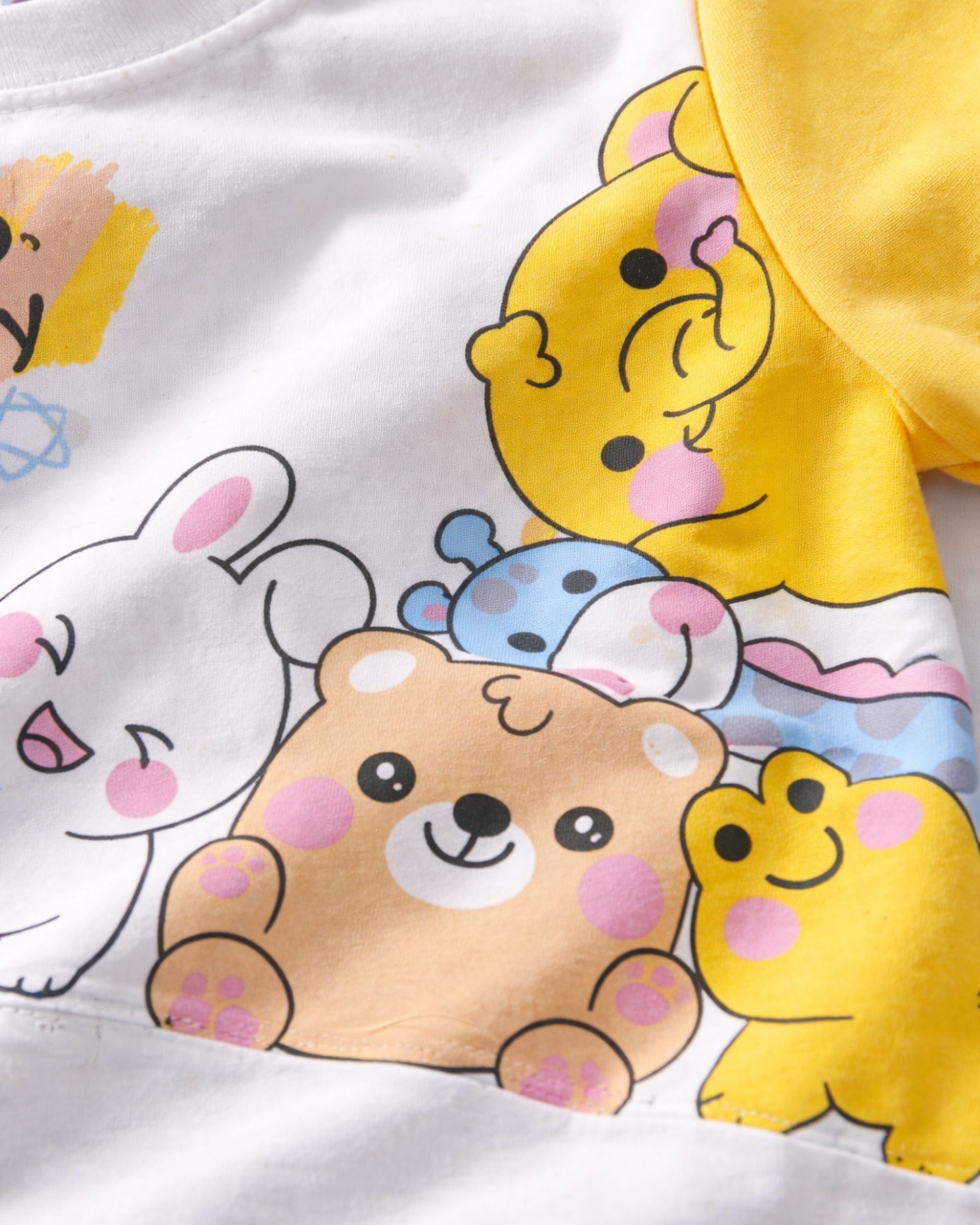 Baby Soft Cotton Baby Wear T-Shirt & Shorts Set