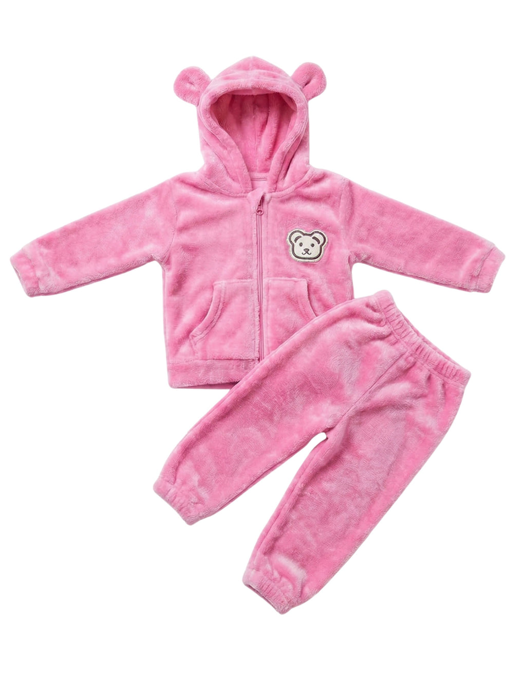 Bear & Bloom – Soft Flannel Teddy Set