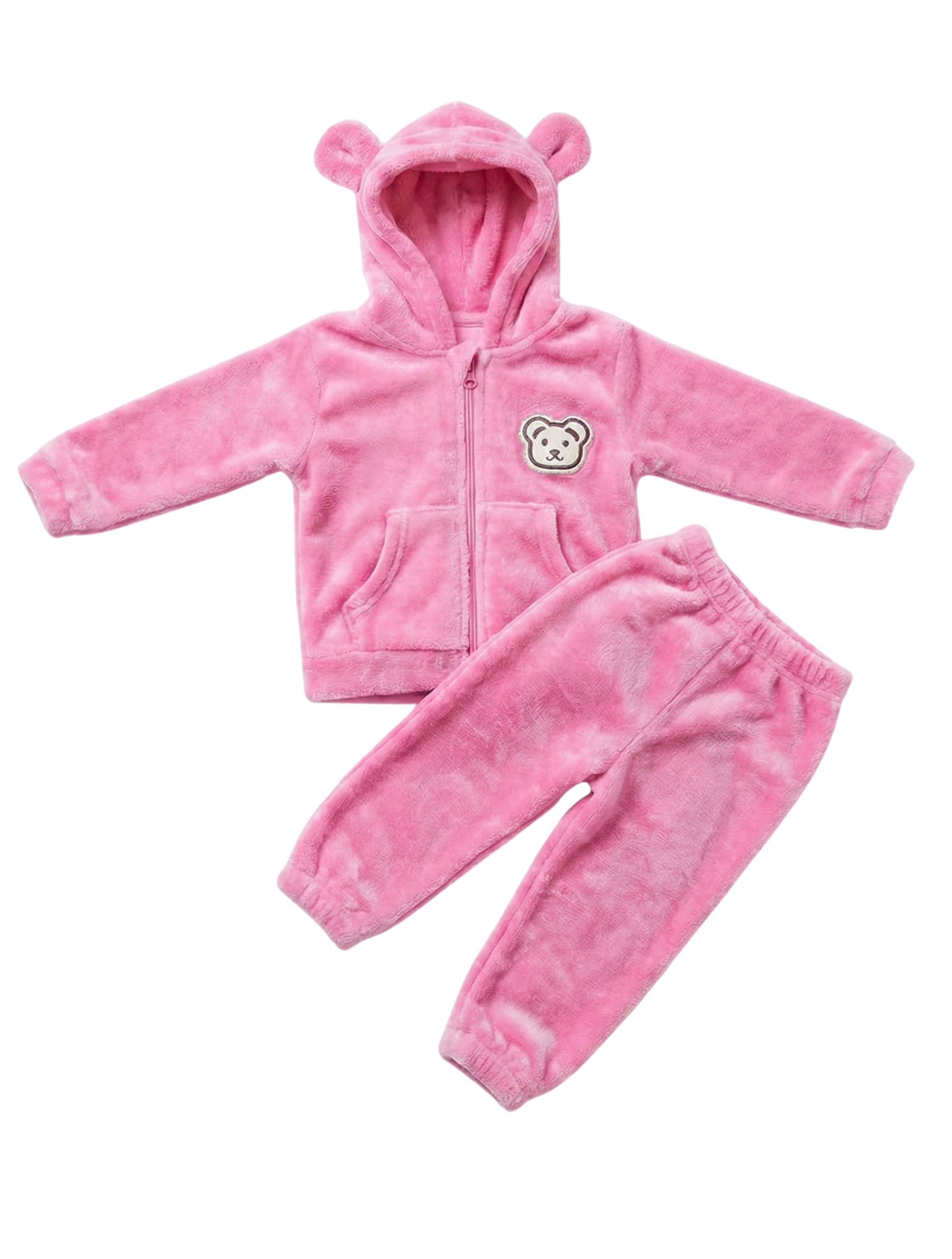 Bear & Bloom – Soft Flannel Teddy Set