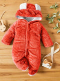 Babyzone Cozybear Fleece Snowsuit