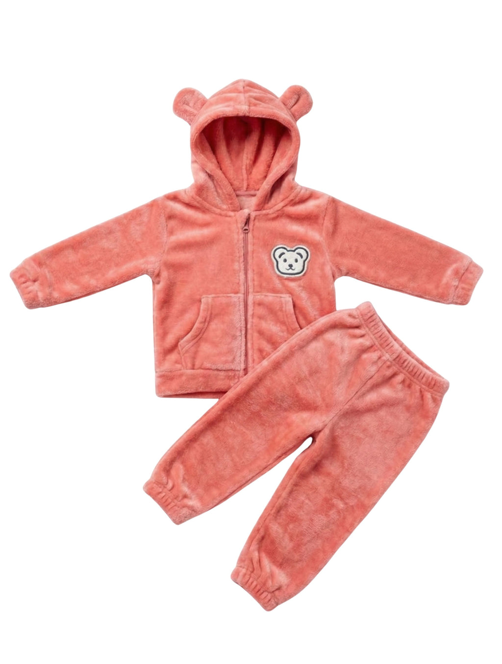 Bear & Bloom – Soft Flannel Teddy Set