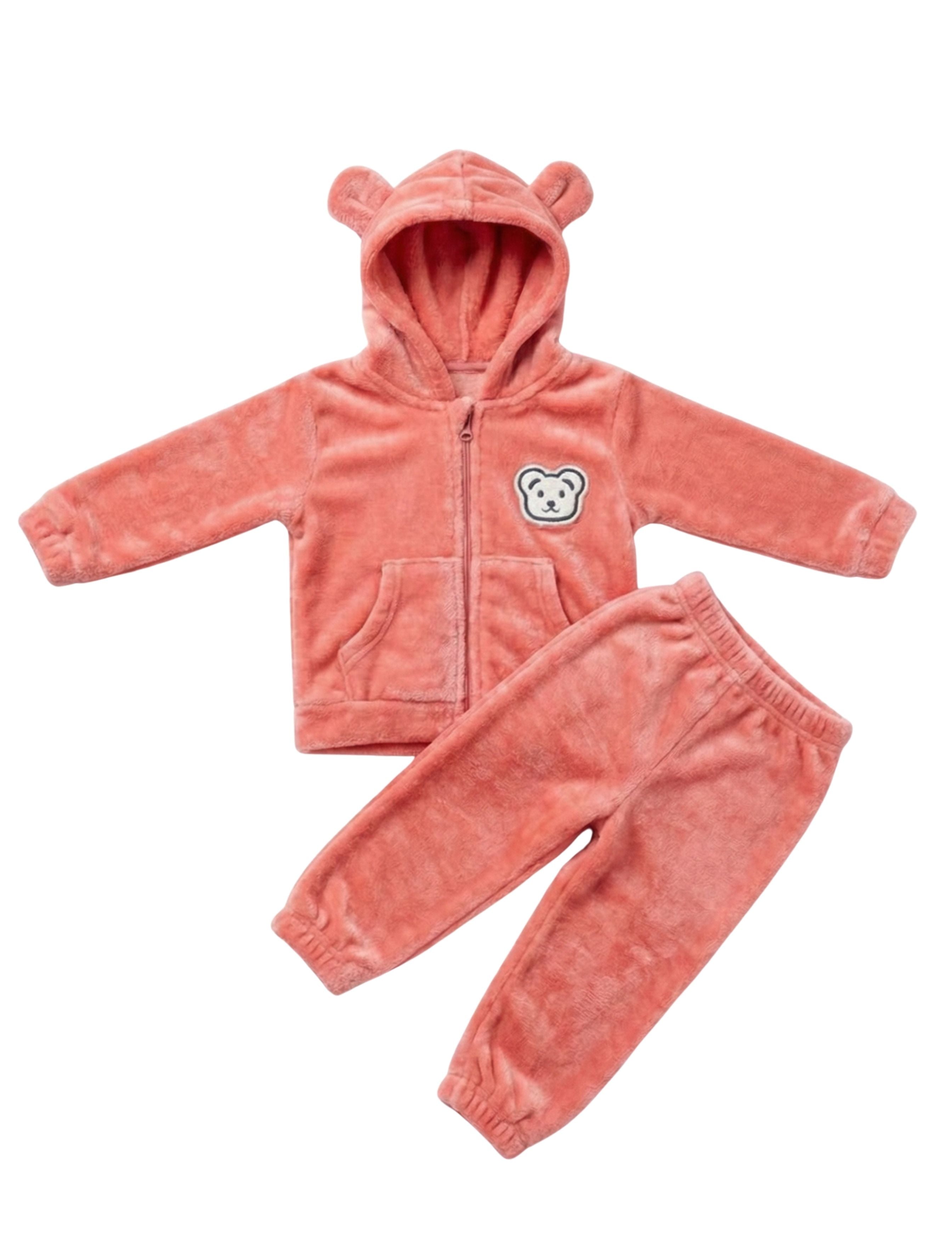 Bear & Bloom – Soft Flannel Teddy Set