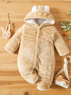 Babyzone Cozybear Fleece Snowsuit